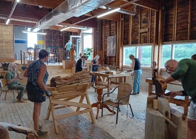 cursus beeldhouwen in hout